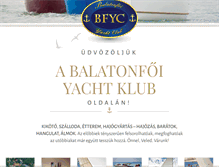 Tablet Screenshot of bfyc.hu